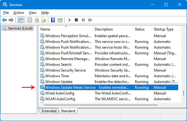 First step to restore services