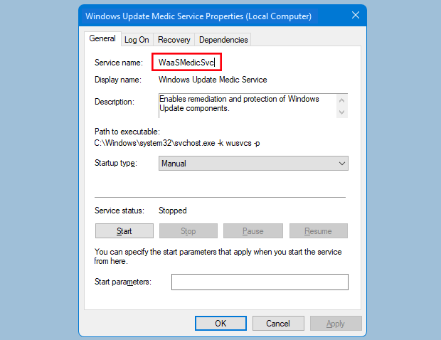Second step to restore services